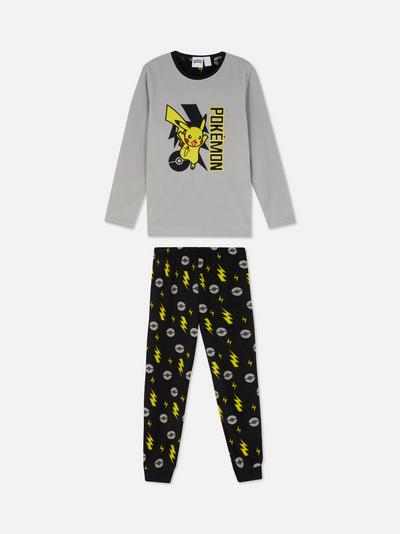 Top pijama tecido polar Pokemon
