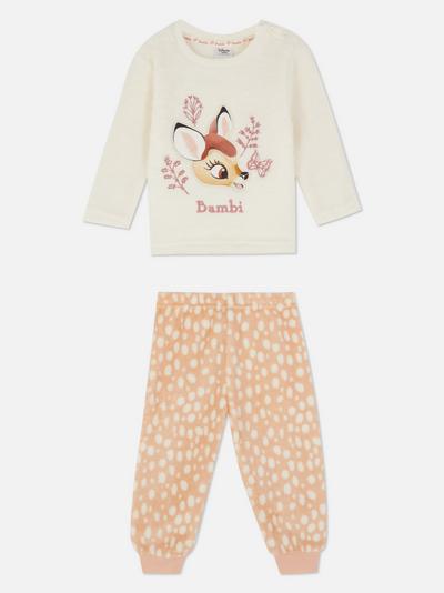 Conjunto de pijama de forro polar con estampado Bambi de Disney