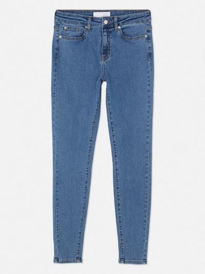 sconto 88% Primark Jeggings & Skinny & Slim EU: 32 MODA DONNA Jeans Basic Blu 36 