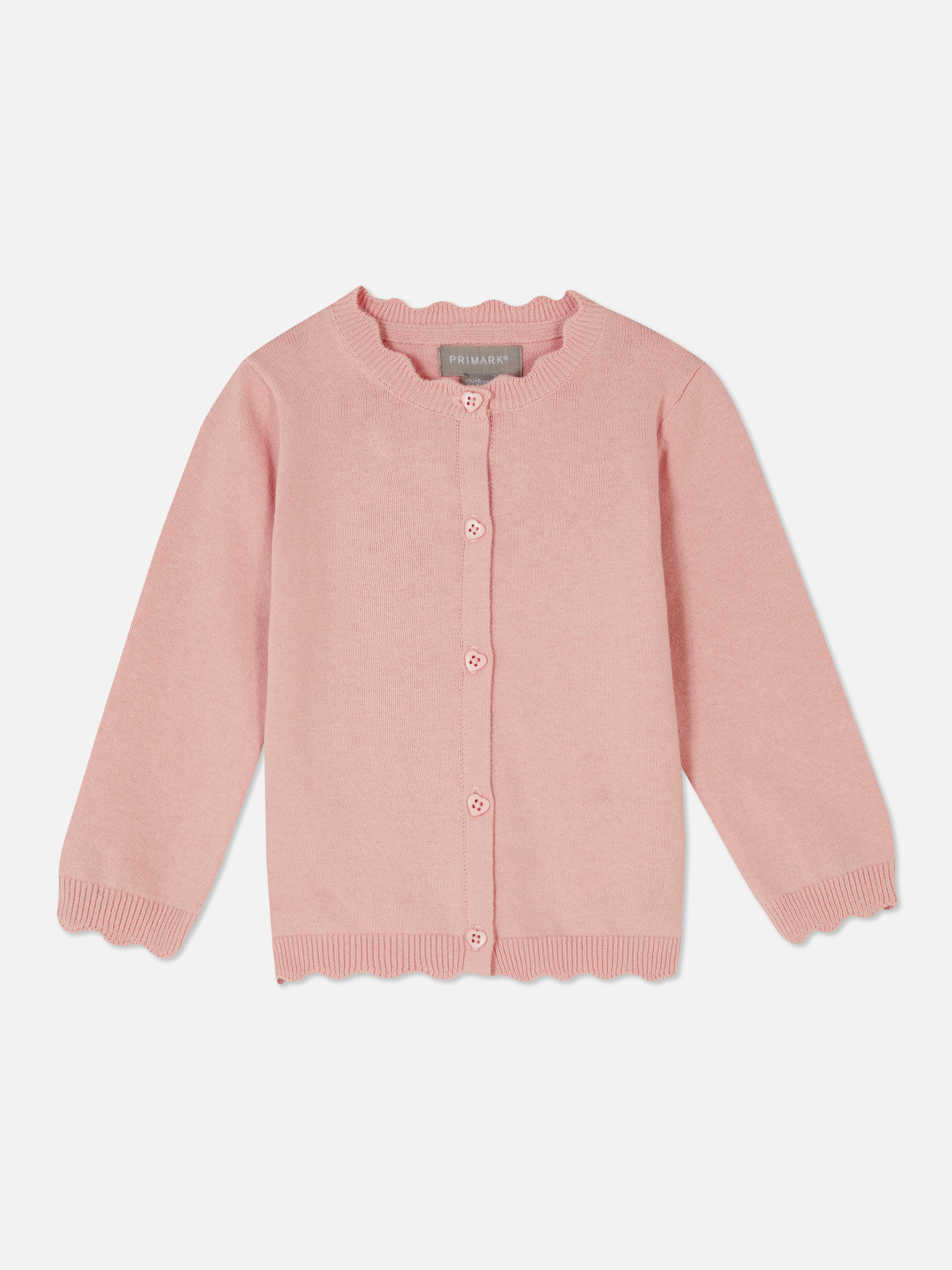 Heart Button Cotton Cardigan Baby Girl Clothes Baby & Newborn