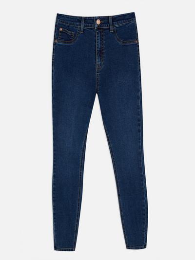Afkledende skinny jeans
