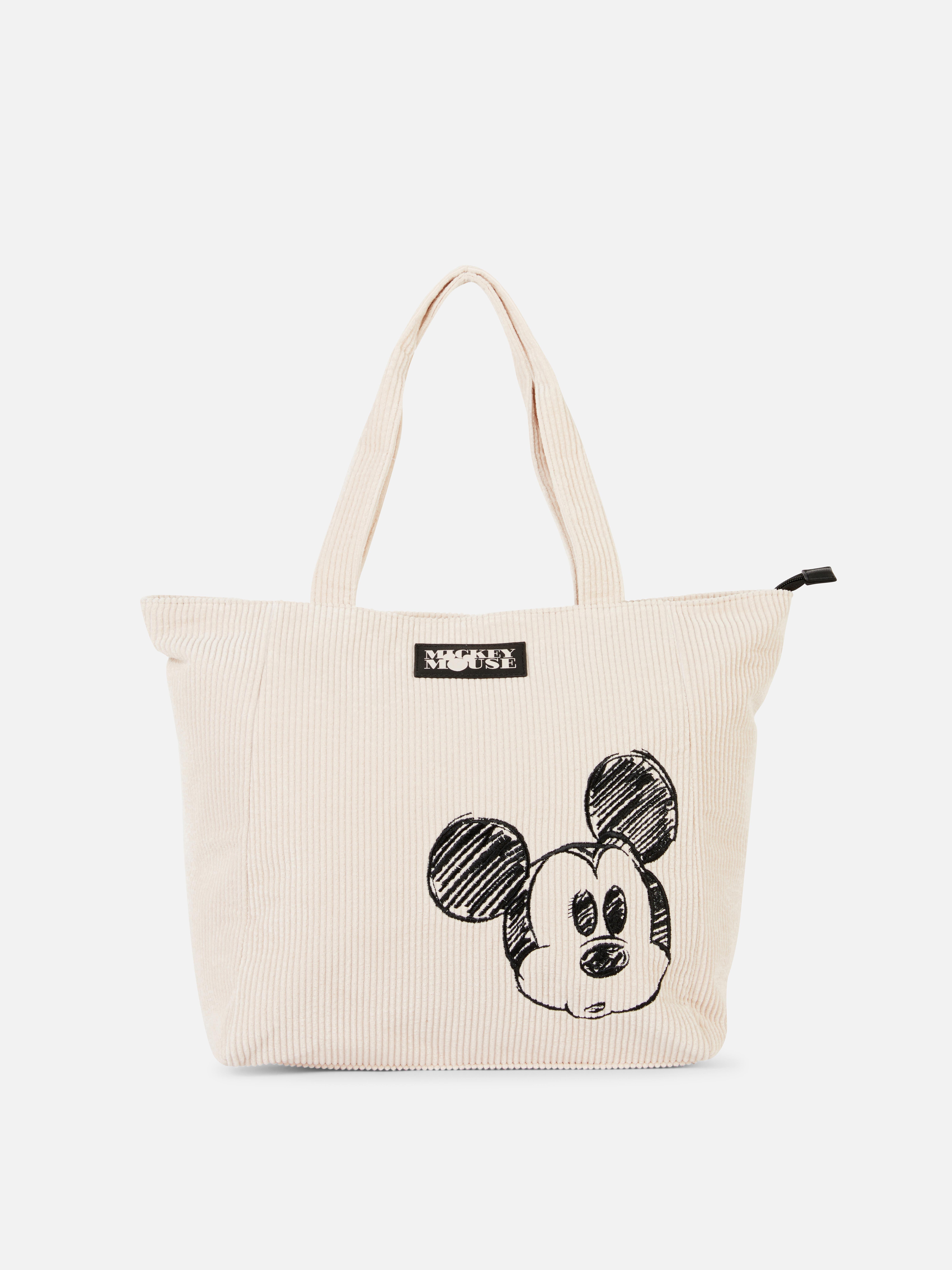 Bolso tote estilo de pana de Mickey Mouse de Disney | de mano para mujer | Accesorios de mujer | Nuestra línea de moda femenina | Todos los productos Primark | Primark España