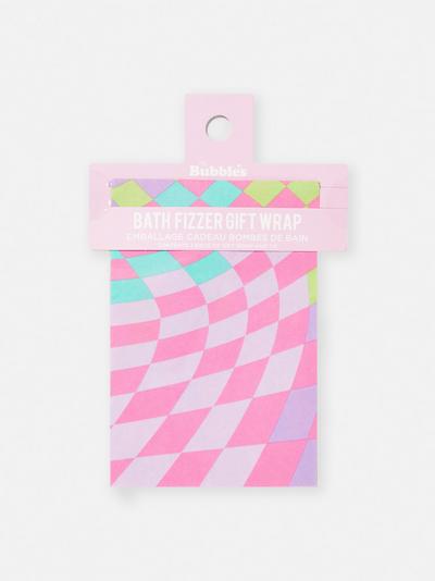 Bath Fizzer Gift Wrap