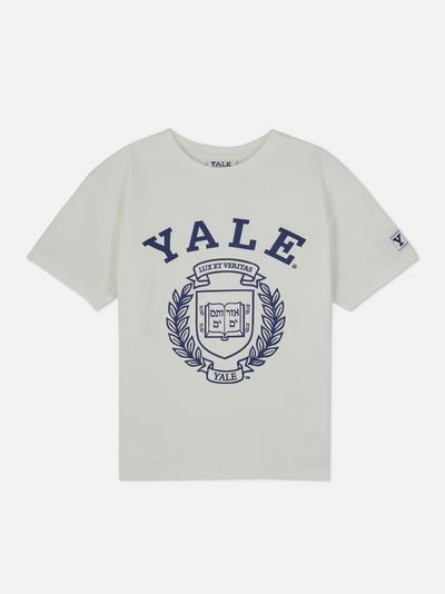 T-shirt con stampa Yale