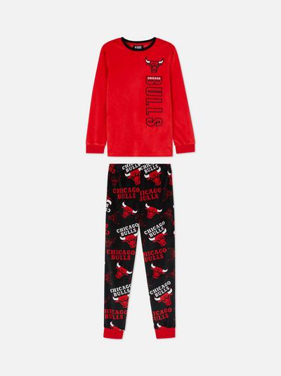 NBA Chicago Bulls Long Sleeved Pyjama Set