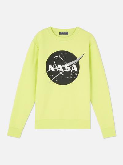 NASA-Sweatshirt mit Rundhalsausschnitt