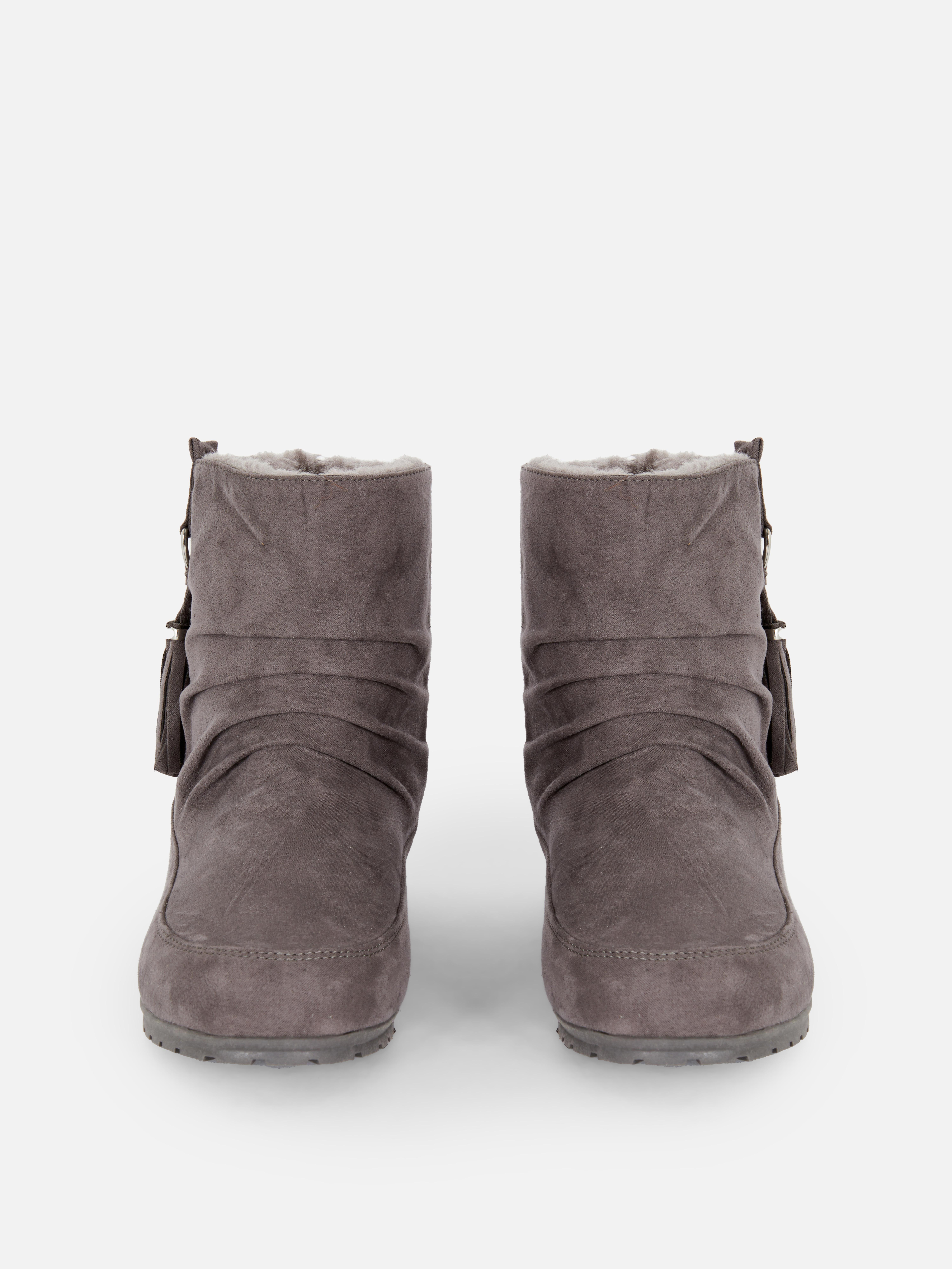 Laarzen met franje aan zijkant Laarzen voor dames Schoenen