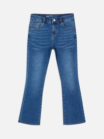 Jeans met wijd uitlopende stijl