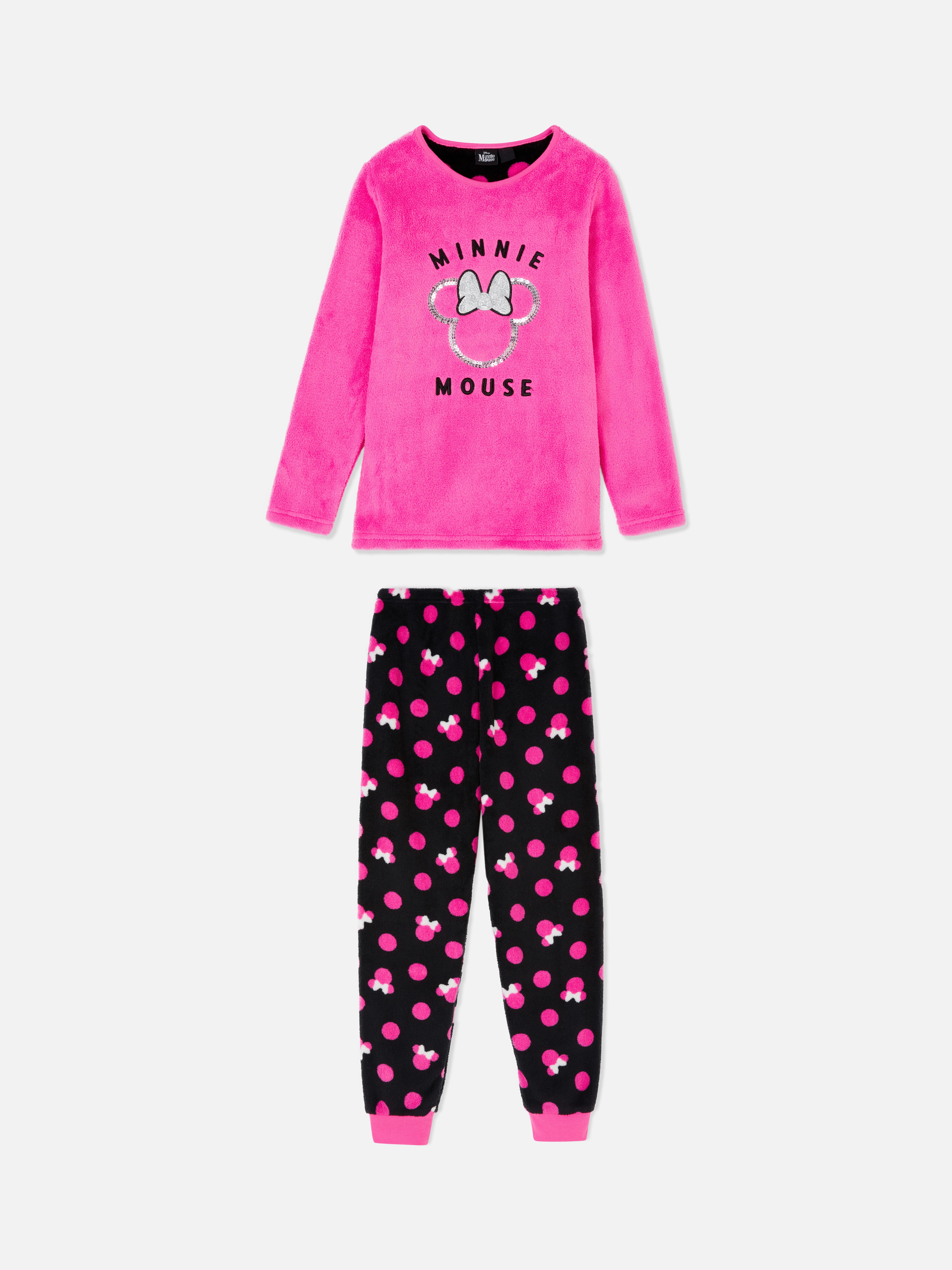 jefe rojo Centro de la ciudad Conjunto de camiseta y pantalón de pijama de felpa sintética de Minnie  Mouse | Pijamas para niños | Moda para niños | Ropa para niños | Todos los  productos Primark | Primark España
