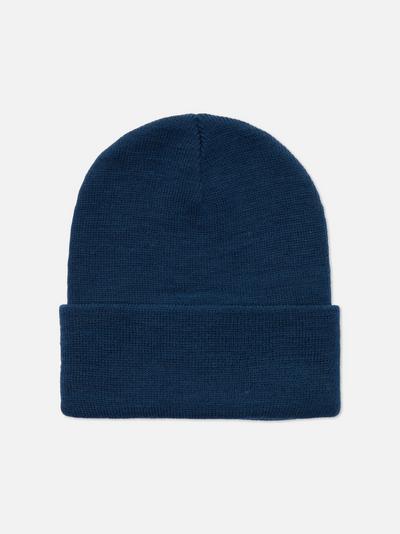 Deep Cuff Knit Beanie Hat