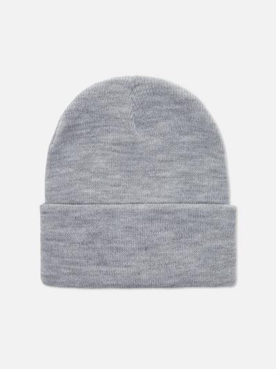 Deep Cuff Knit Beanie Hat