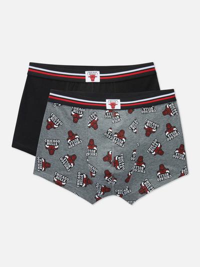 Pack 2 boxers hipster NBA Chicago Bulls