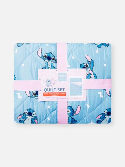 „Disney Lilo und Stitch“ Quiltset, Doppelbett