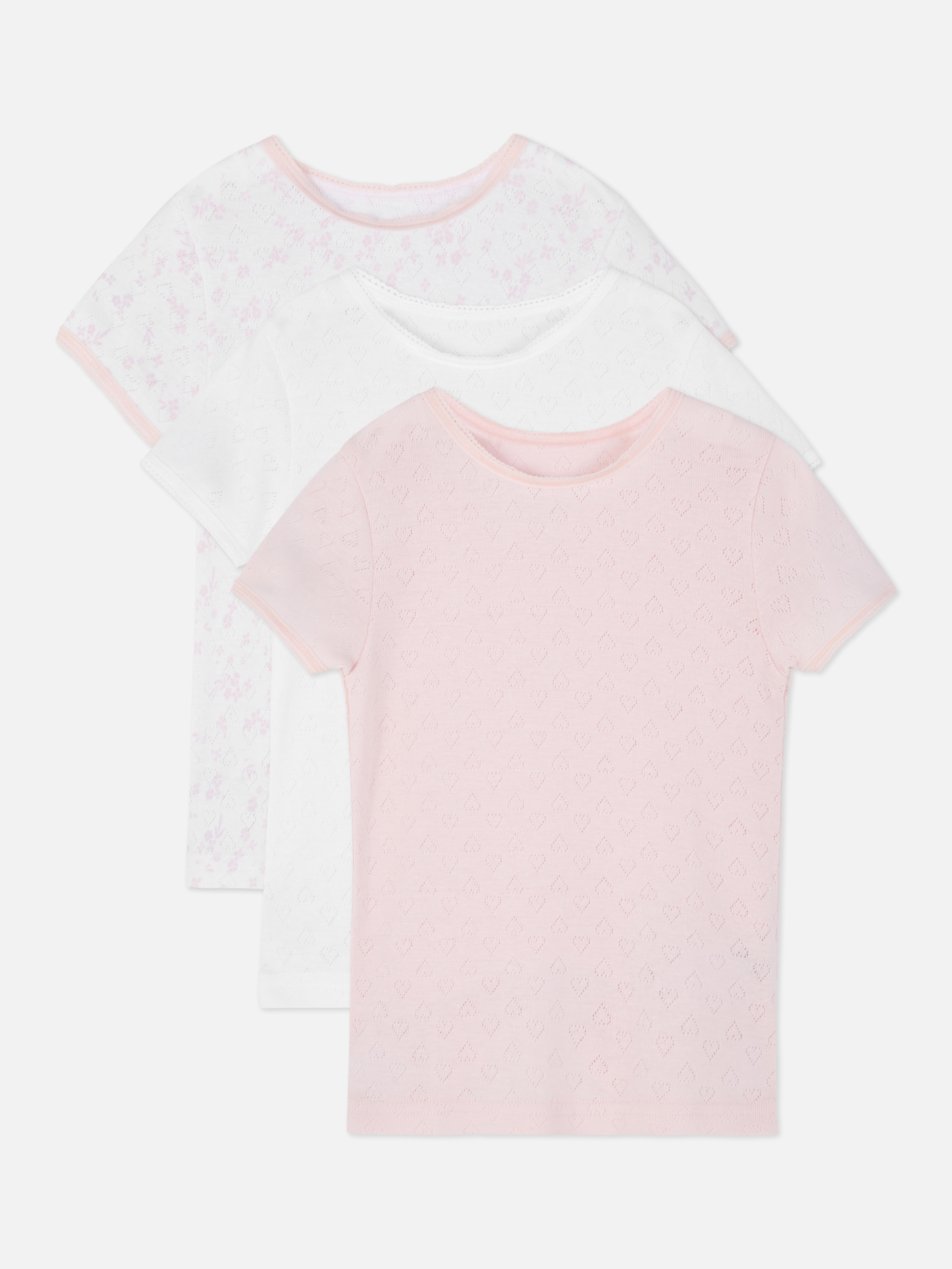 Revolucionario Ordinario Intento Pack de 3 camisetas térmicas con bordado de corazones | Accesorios para  niños | Ropa para niños | Todos los productos Primark | Primark España