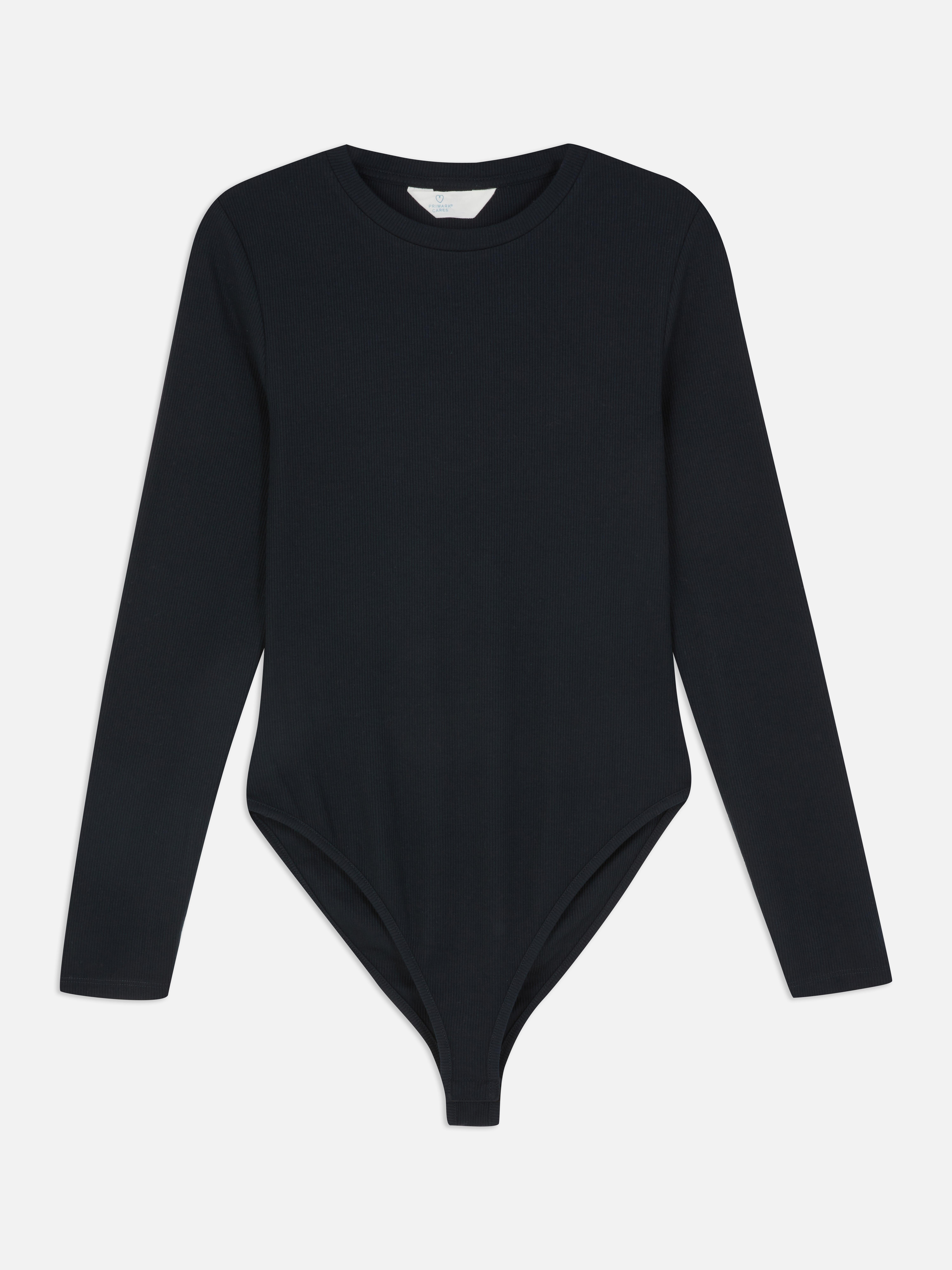 Long Sleeve Ribbed Bodysuit Women's Tops Women's Style Our