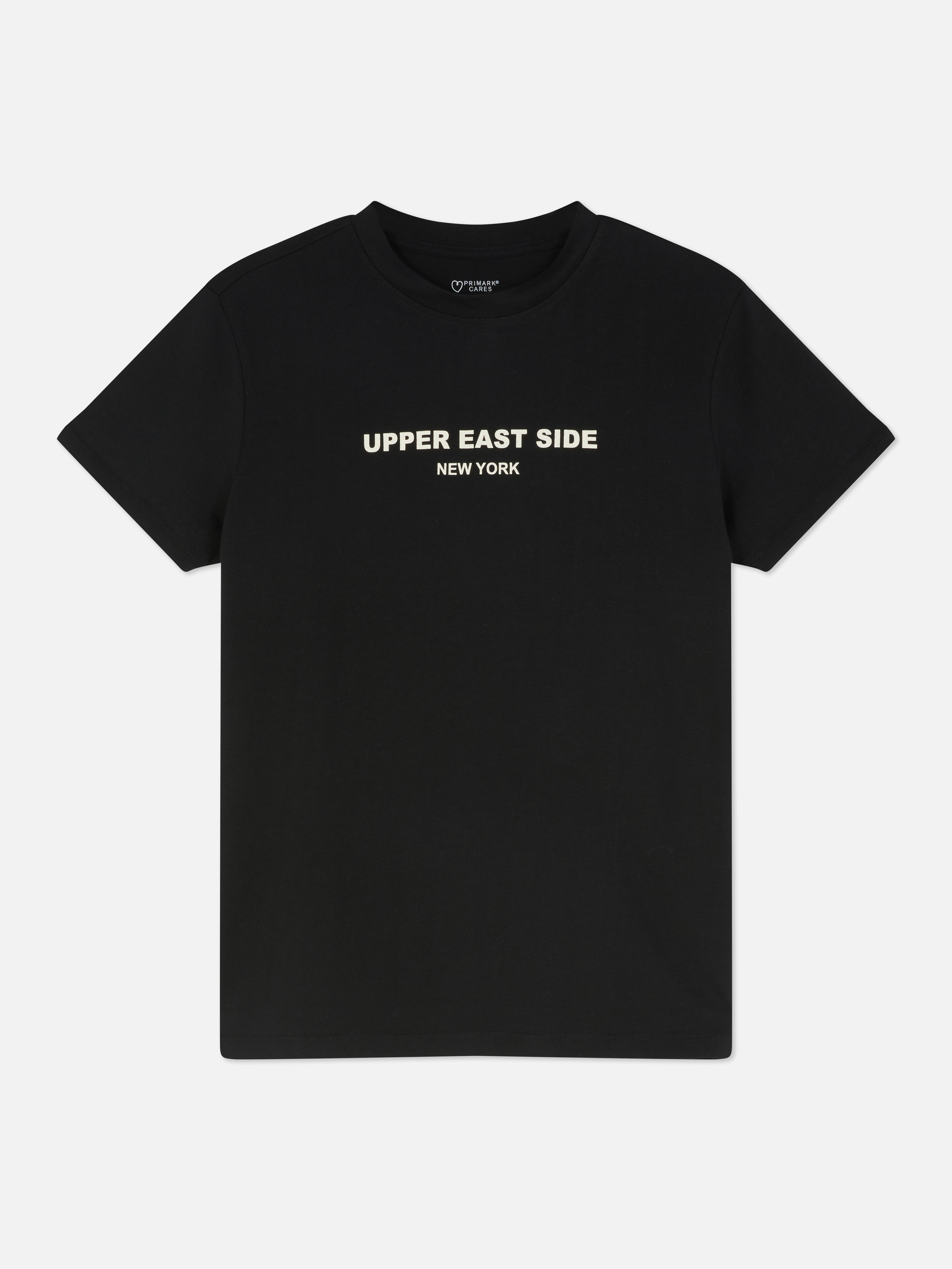 Tshirt en coton à imprimé graphique Tshirts femme Mode femme