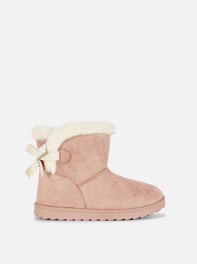 Faux Shearling Boots