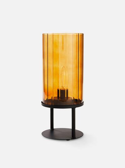 Tinted Glass Desk and Table Lamp