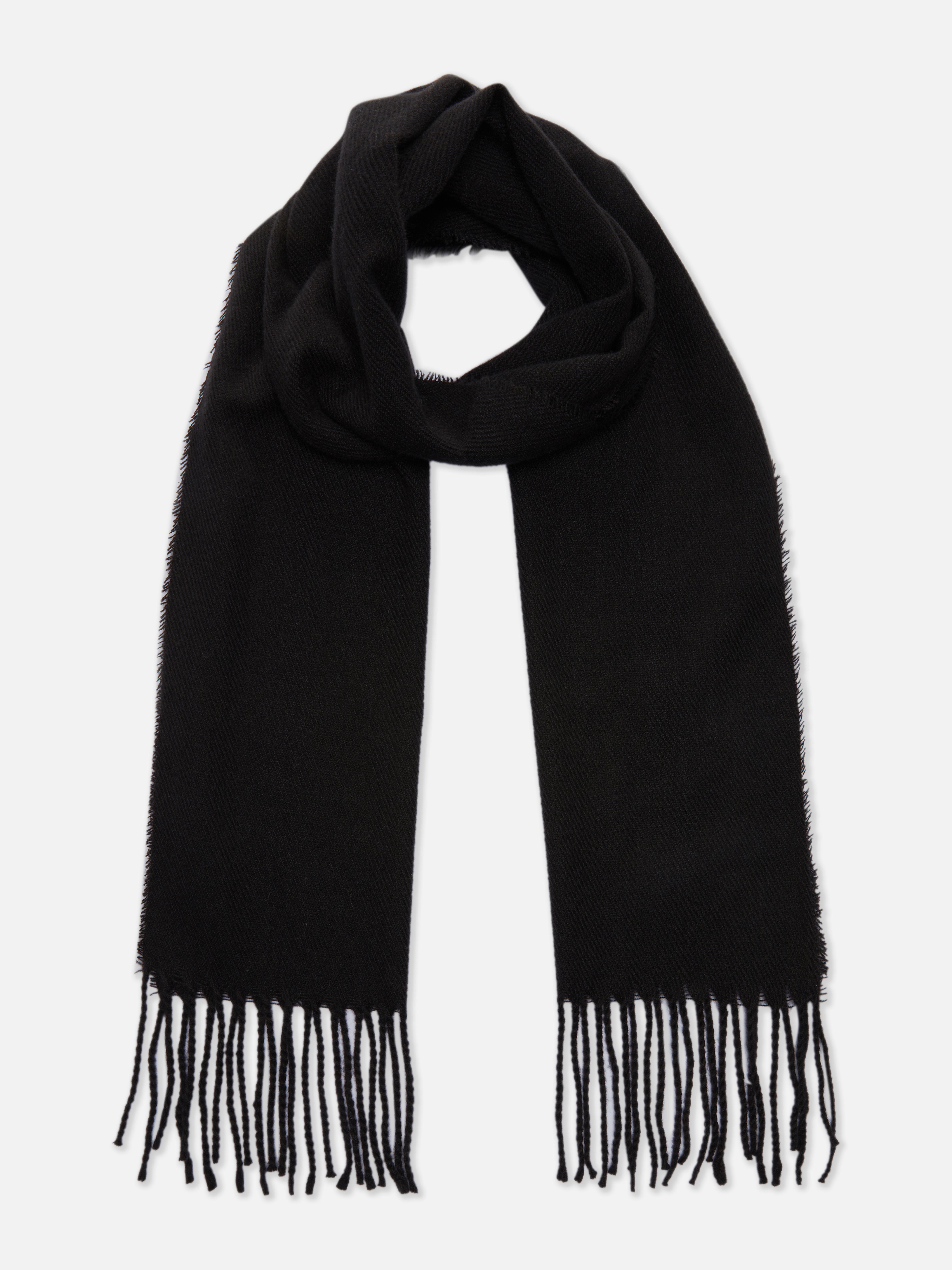 Bufanda de tela con borlas | Sombreros, bufandas y guantes para hombre | Complementos para hombre: sombreros y gafas de | Nuestra línea de moda | Todos los productos Primark | España