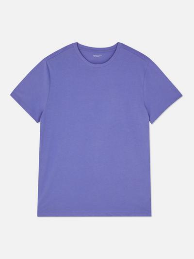 T-Shirt mit Rundhalsausschnitt aus Baumwolle