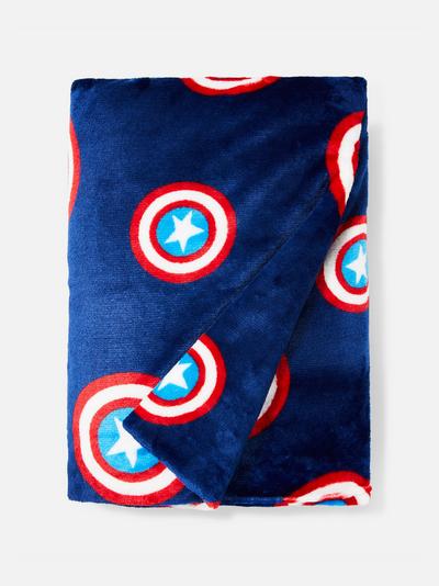 Marvel Captain America Throw Blanket
