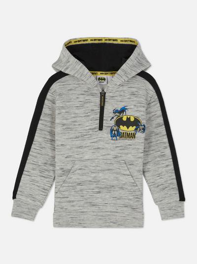 Batman-hoodie met halve rits