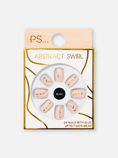 Faux ongles Abstract Swirl PS