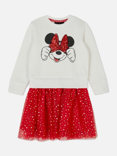 Conjunto de jersey y tutú de Minnie Mouse de Disney