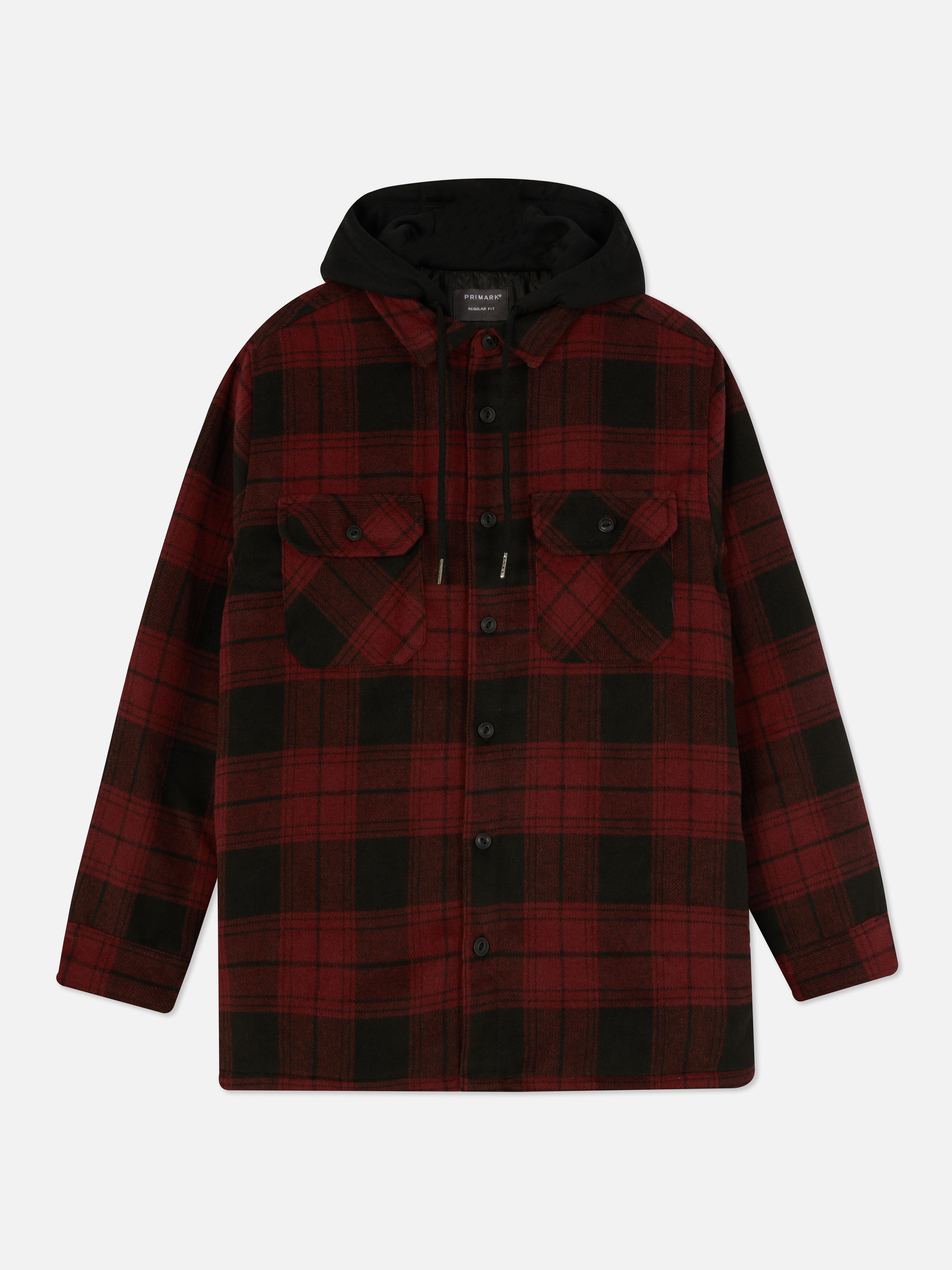 Hooded Tartan Overshirt | Men's Coats & Jackets | Men's Style | Our ...