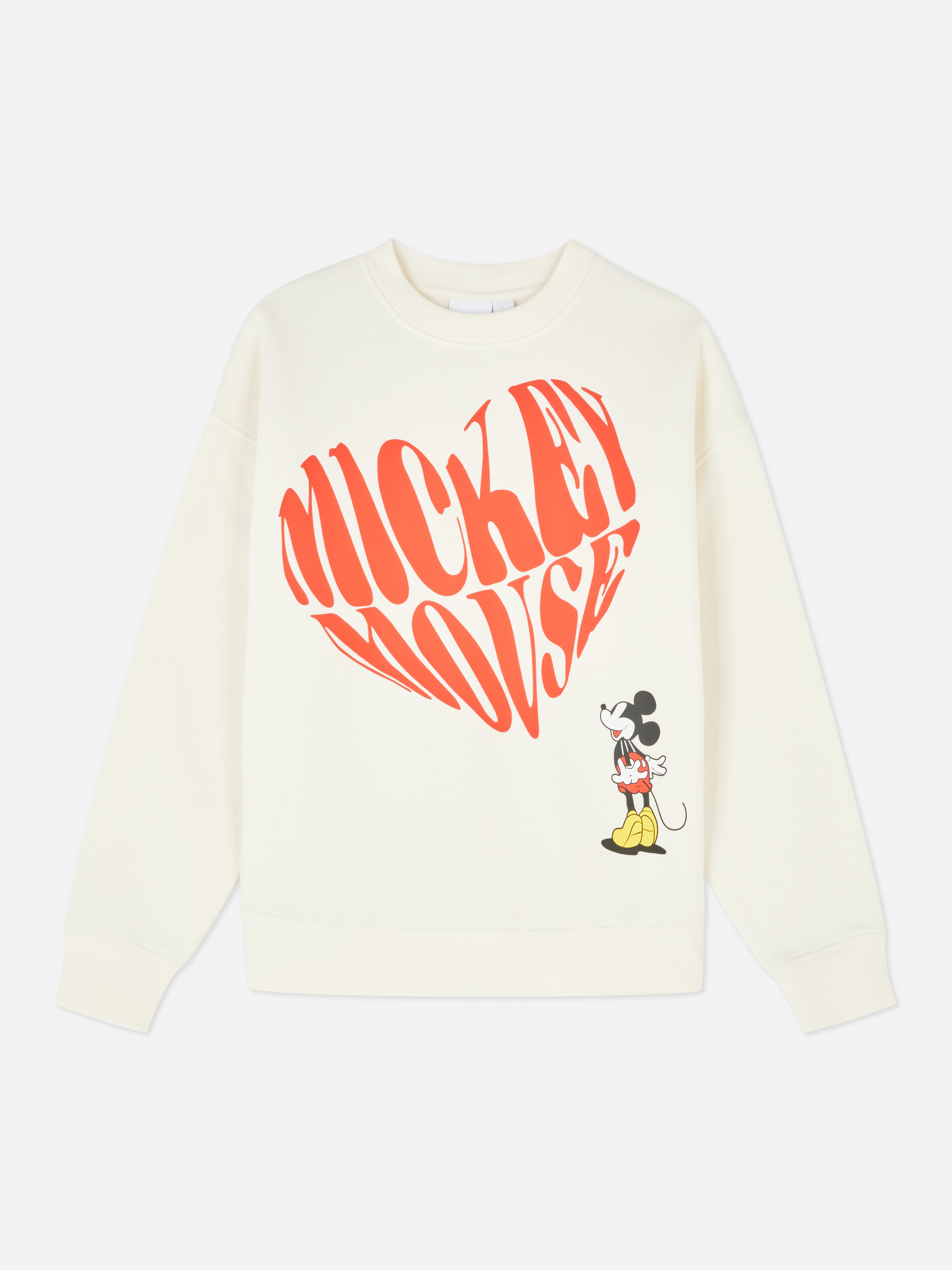 Sudadera «Love Heart» de Mickey Mouse | Jerséis y sudaderas para mujer | Jerséis de mujer | Ropa para mujer | Nuestra línea de moda femenina | Todos los Primark | Primark España