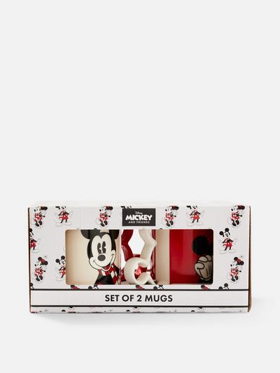 Pack de 2 tazas de Mickey y Minnie Mouse de Disney