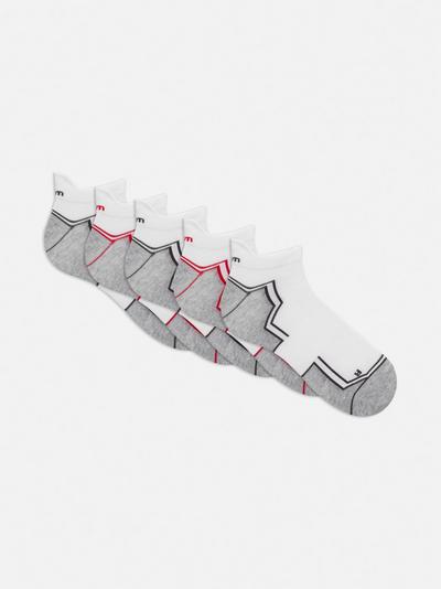 5-Pack Wilson Sneaker Socks