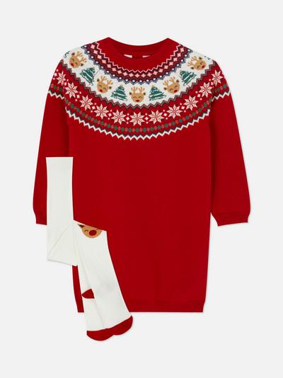 Pleten božični pulover