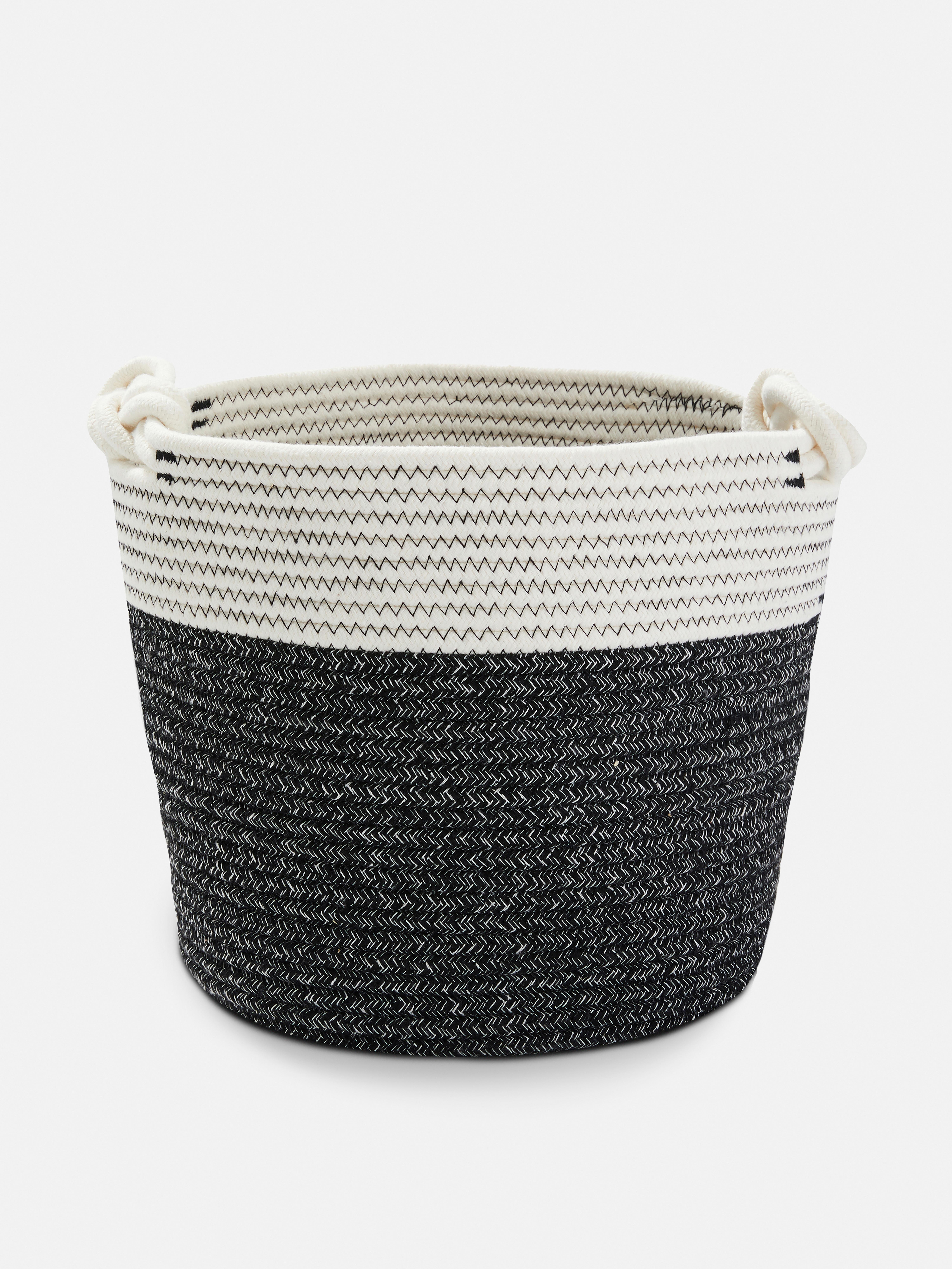 Cesta de almacenamiento bicolor Almacenamiento para el hogar Menaje | Artículos para el hogar | Todos los Primark | Primark España