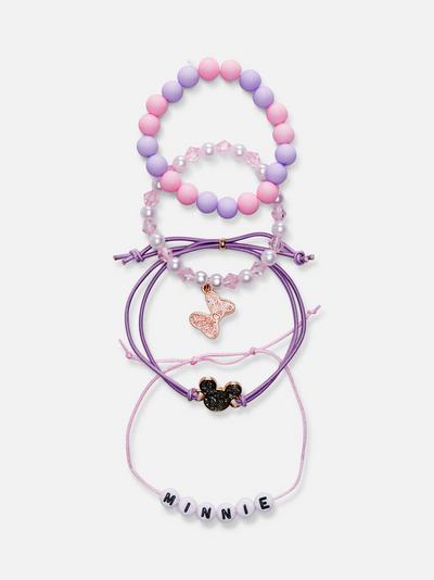 4-Pack Disney Minnie Mouse Bracelets