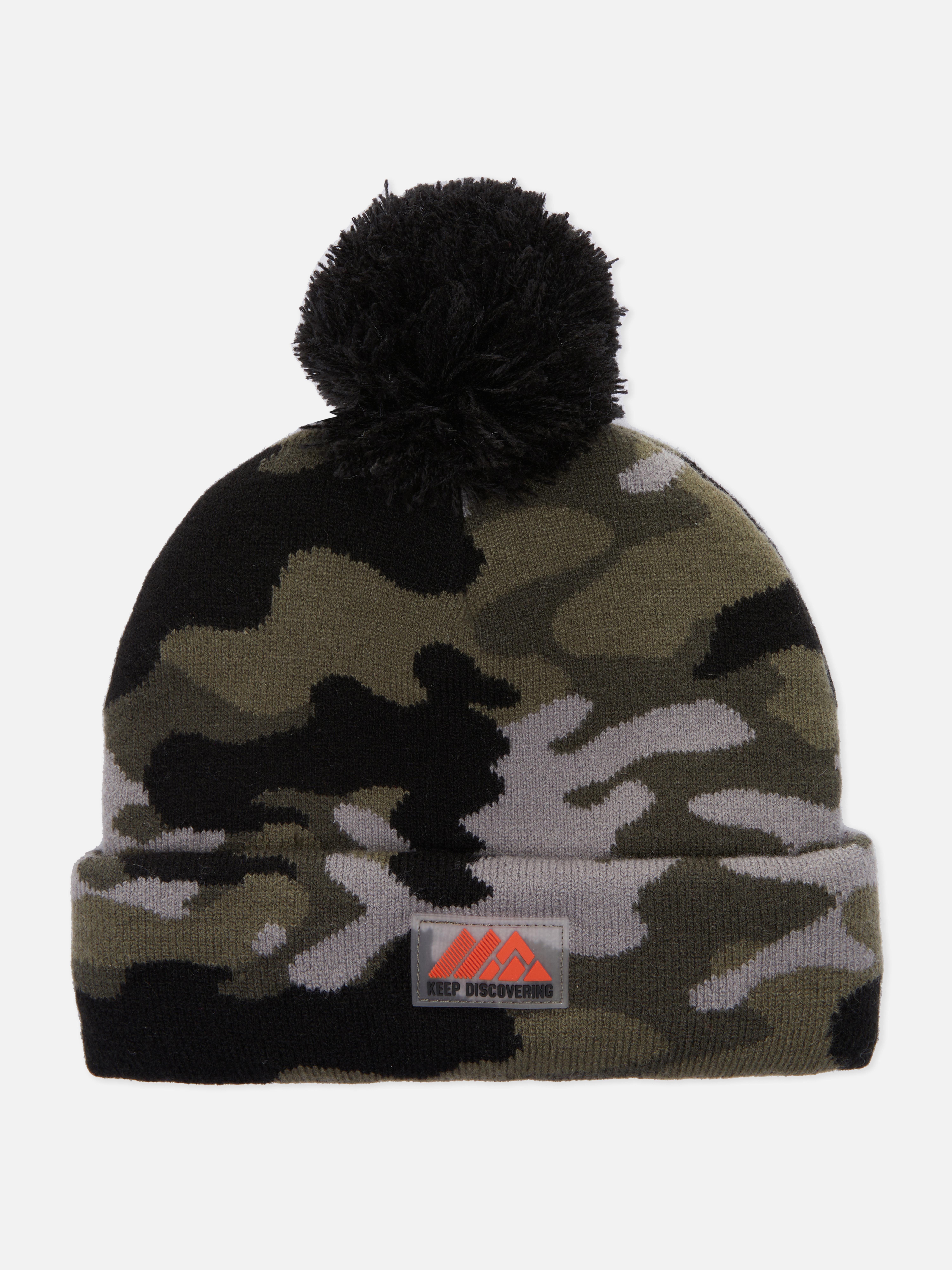 camouflage avec pompon Accessoires enfant Mode enfant Tous