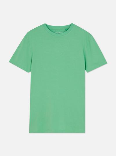 T-Shirt aus Baumwollstretch
