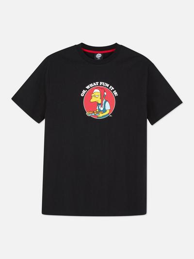T-shirt natalizia The Simpsons