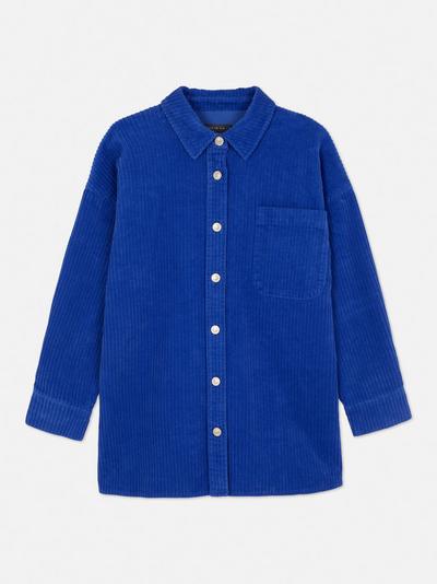 Button-Up Cotton Cord Jacket