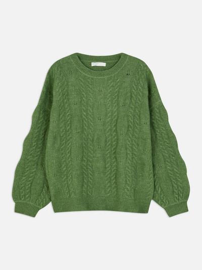 Cable Knit Stitch Sweater