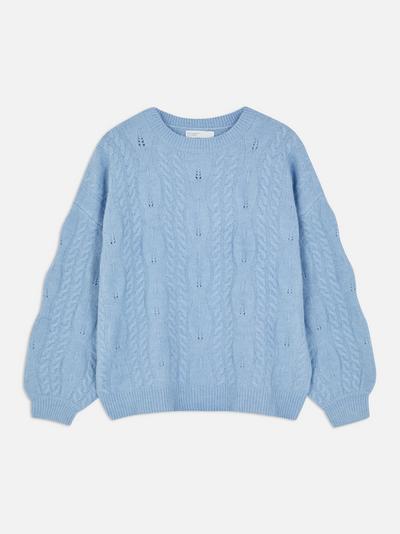 Cable Knit Stitch Sweater