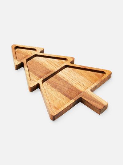 Christmas Tree Wooden Serving Board
