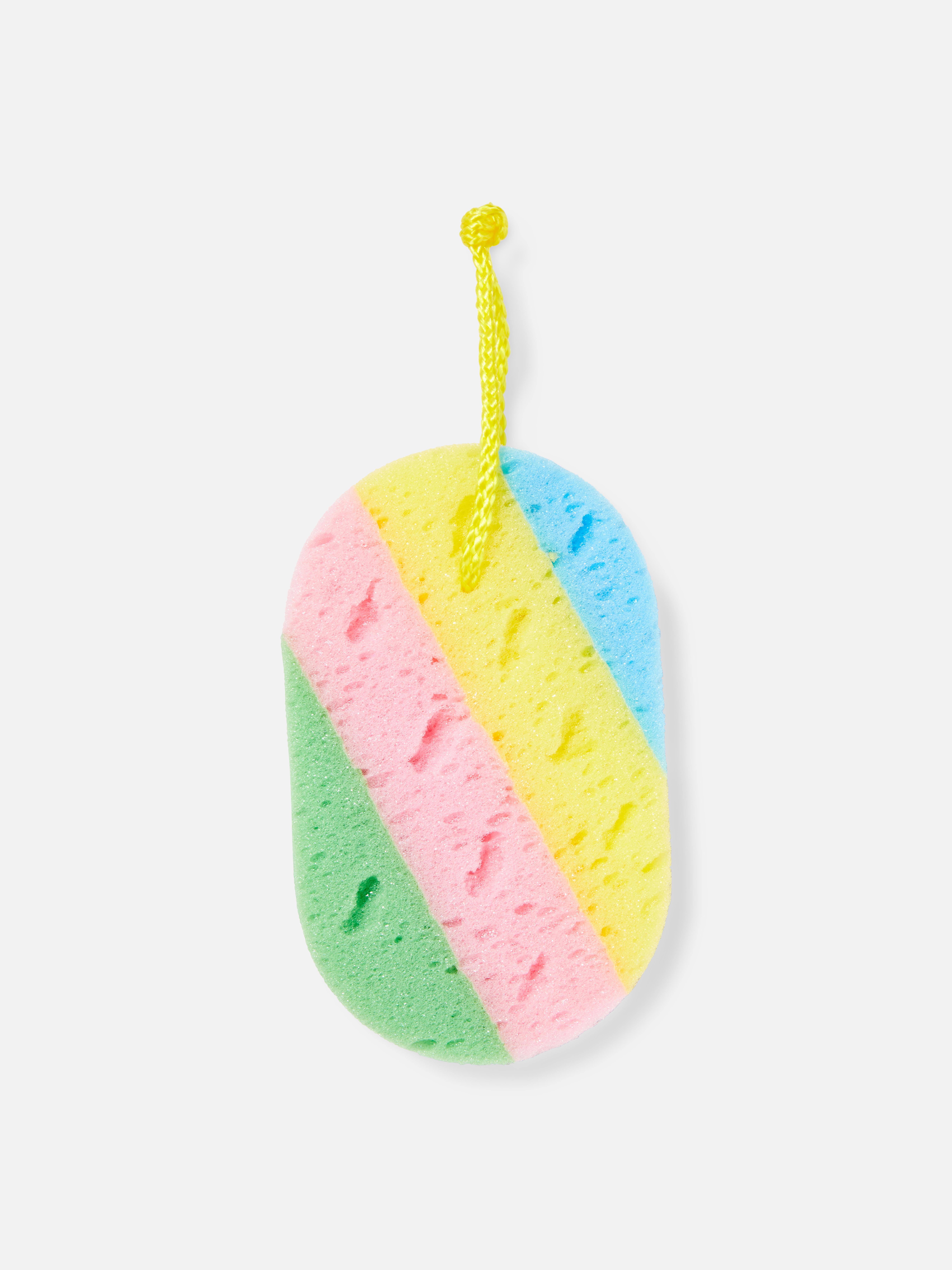 Hanging Striped Shower Sponge Beauty Accessories Makeup & Cosmetics