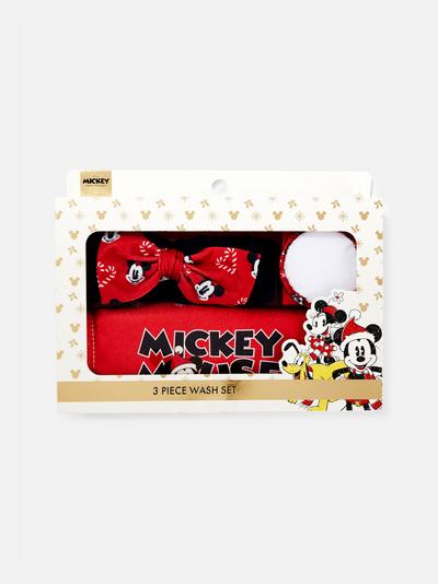 „Disney Micky Maus“ weihnachtliches Waschset, 3er-Pack