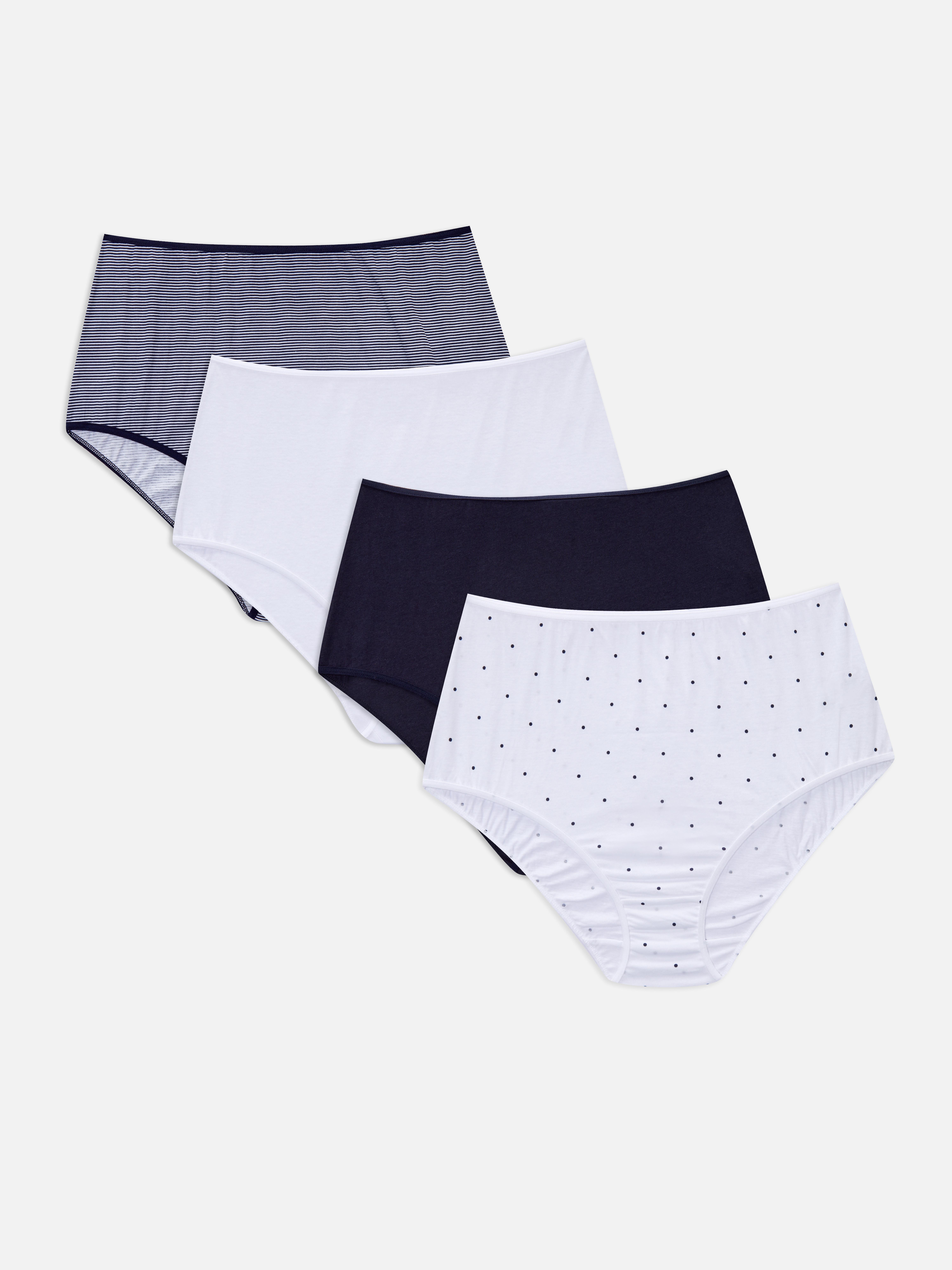 Confezione slip a vita alta Slip e mutandine Lingerie e biancheria