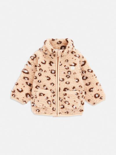 Giacca leopardata in sherpa Stacey Solomon