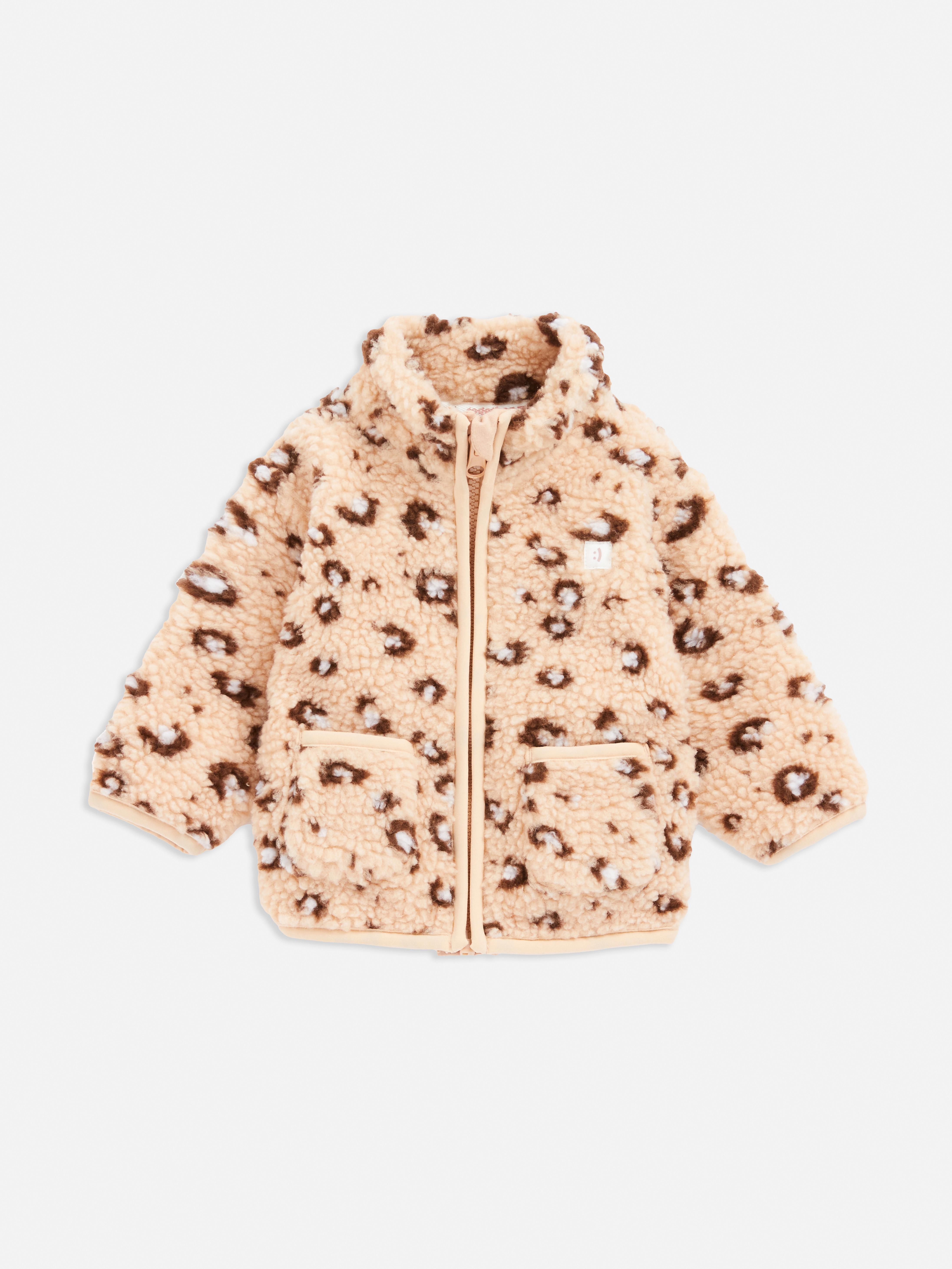 Chaqueta de de borrego sintética con estampado de leopardo de Stacey Solomon | Ropa de bebé niño Moda para bebés y recién | Ropa para niños | Todos