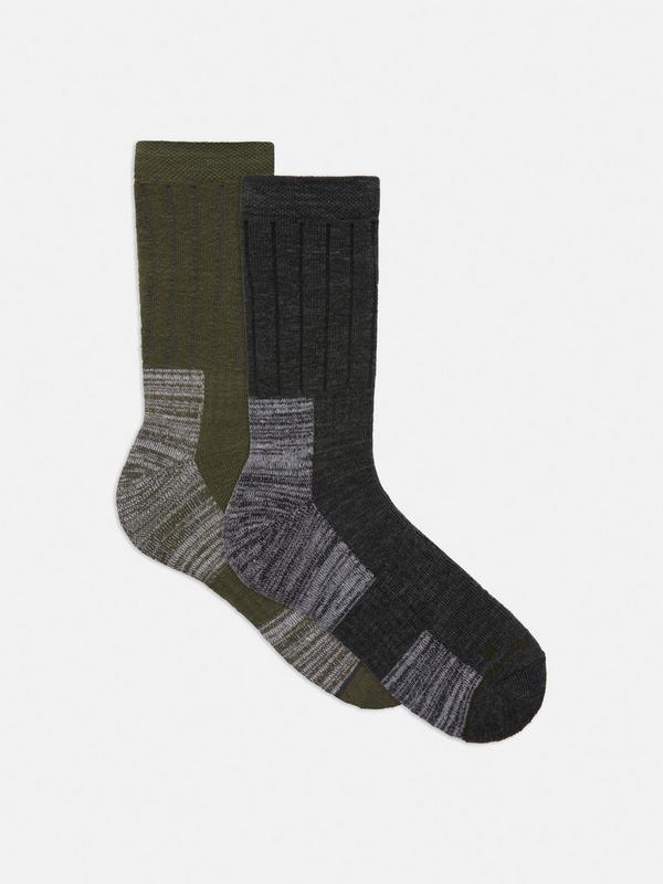 2-Pack Ribbed Hiking Socks | Men's Underwear | Men's Style | Our ...