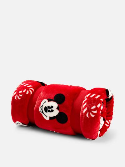 Petit jeté de lit en sherpa Disney Mickey Mouse