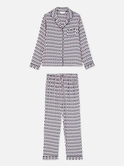 All Over Print Boyfriend Pyjama Set